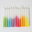Grimm's Festtags-Kerzen Dip-Dye | Regenbogen